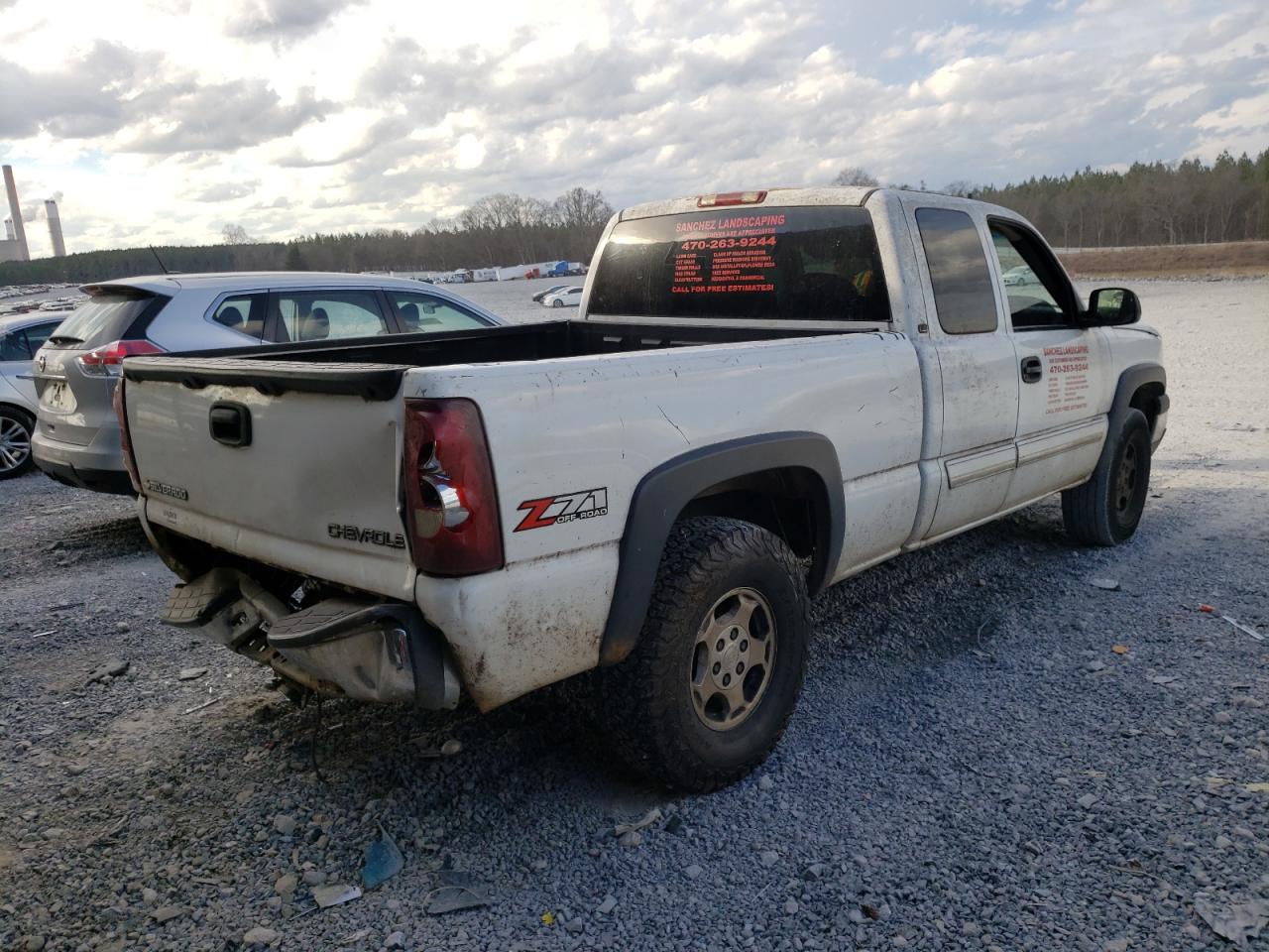 Photo 4 from auction – 2003 CHEVROLET SILVERADO with VIN 2GCEK19TX31121811