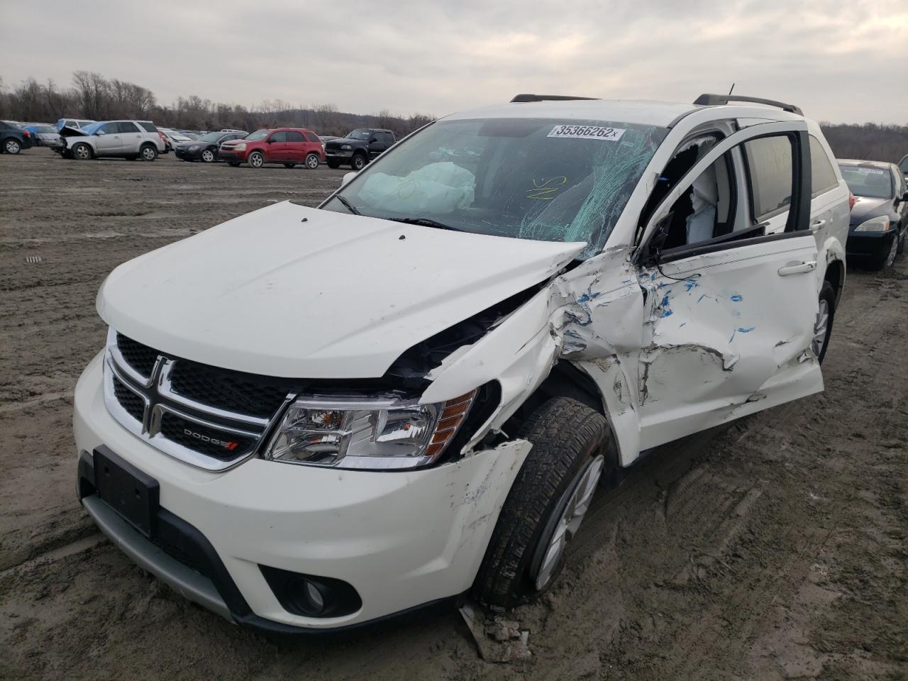 Photo 2 from auction – 2014 DODGE JOURNEY SX with VIN 3C4PDCBG3ET245822