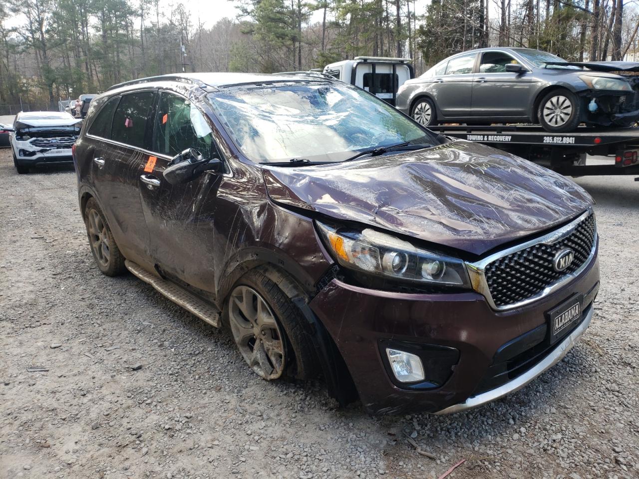Photo 1 from auction – 2016 KIA SORENTO SX with VIN 5XYPKDA50GG017895