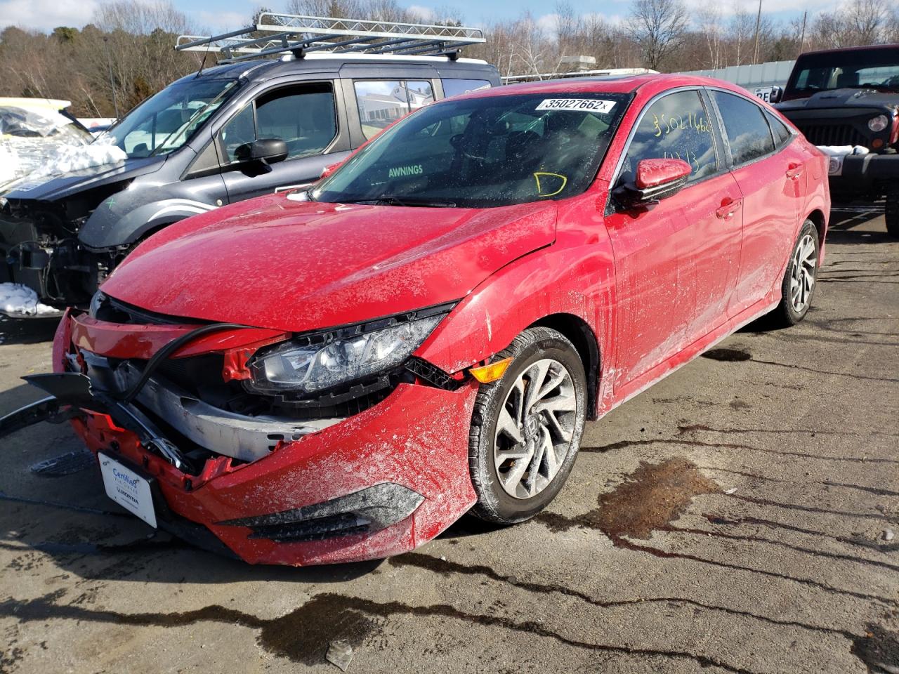 Photo 2 from auction – 2017 HONDA CIVIC EX with VIN 2HGFC2F75HH514453