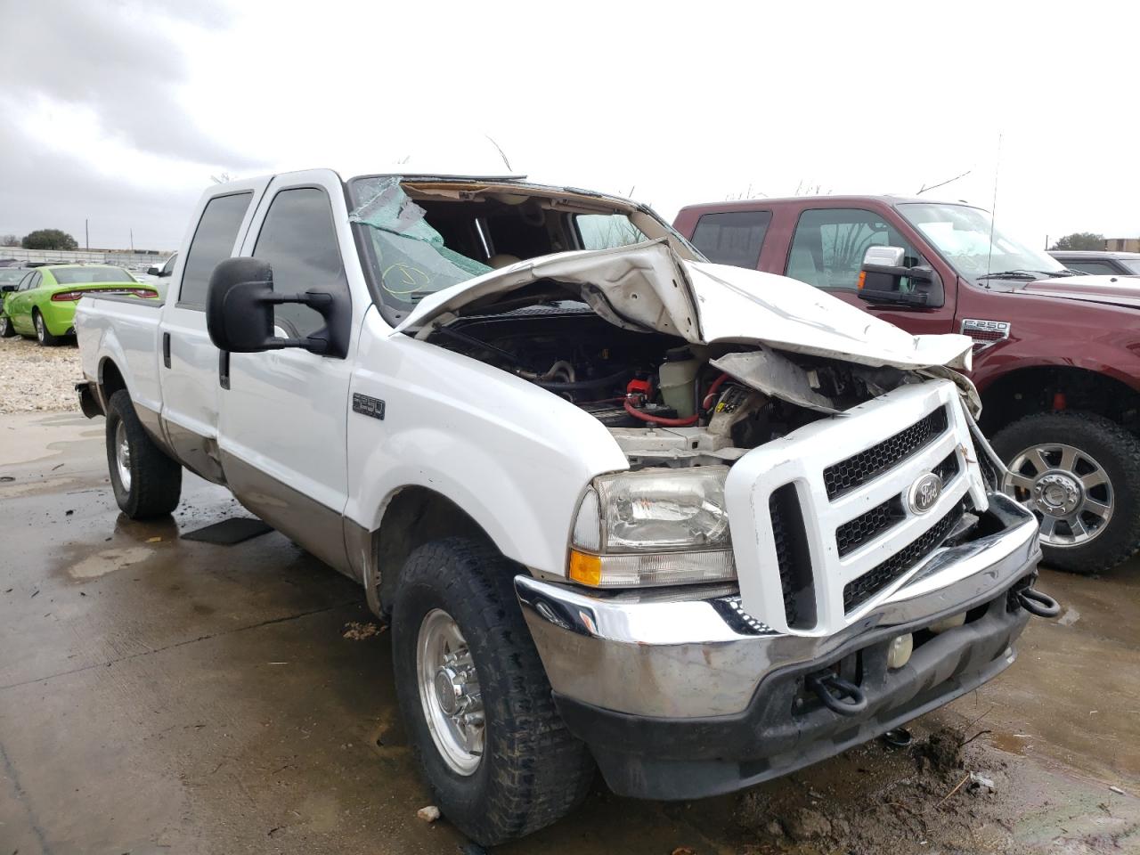 FORD F250 SUPER 2002 with VIN 3FTNW20F22MA00067 - Photo from auction