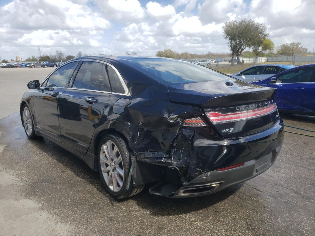 Photo 3 from auction – 2014 LINCOLN MKZ with VIN 3LN6L2G98ER829256