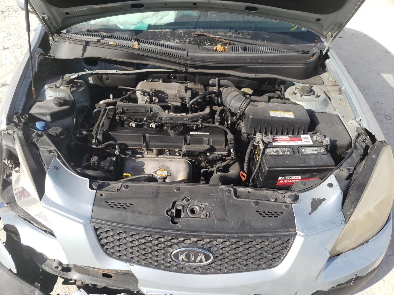 Photo 7 from auction – 2007 KIA RIO with VIN KNADE123176198737