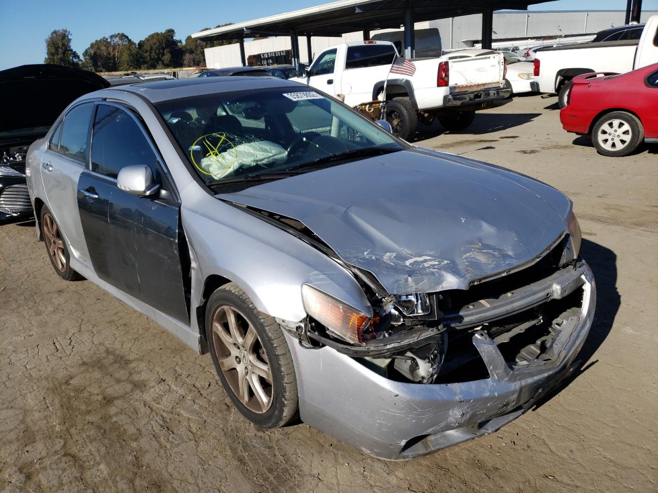 ACURA TSX 2004 with VIN JH4CL96814C016541 - Photo from auction