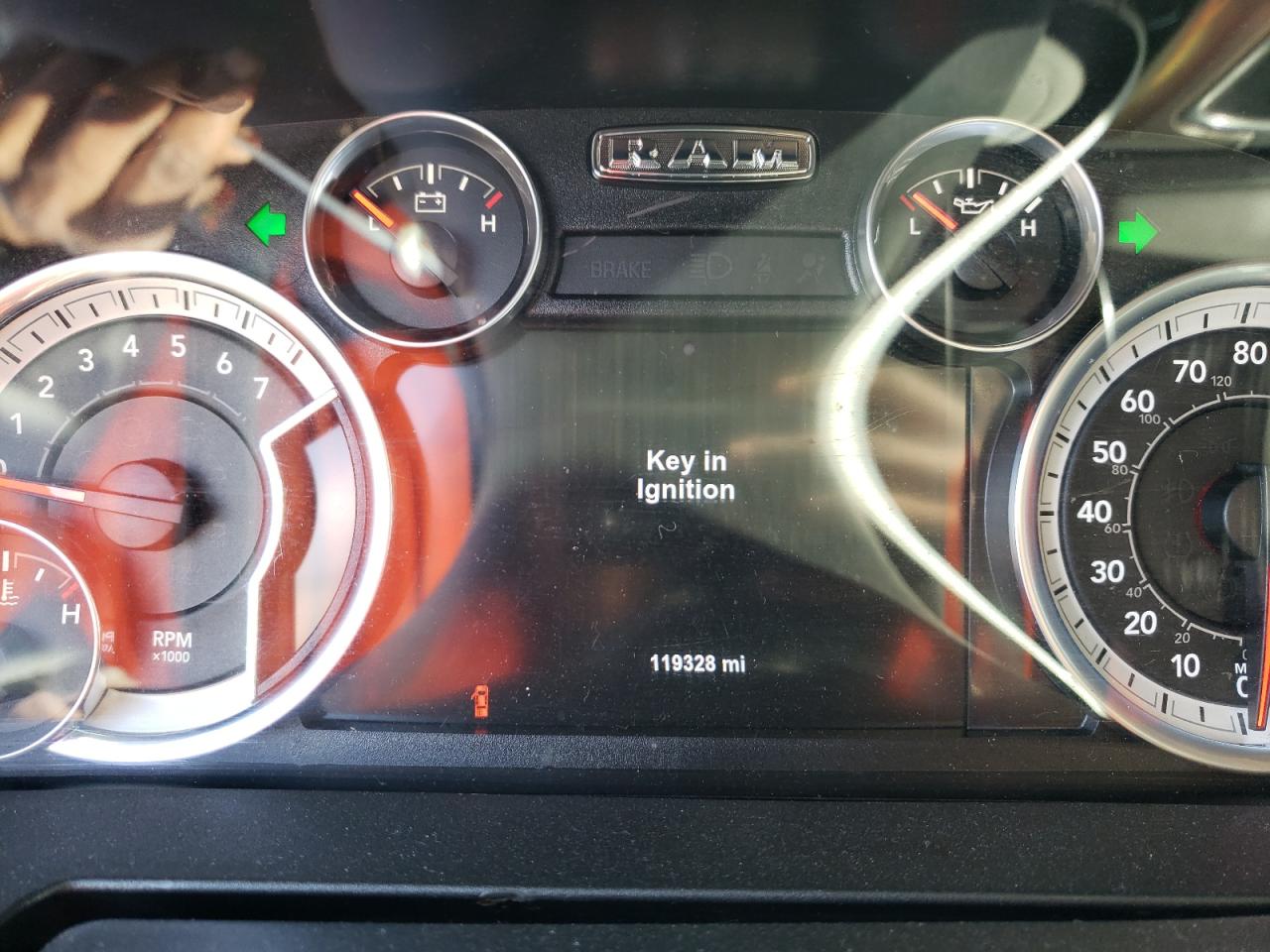 Photo 8 from auction – 2017 RAM 1500 SLT with VIN 1C6RR7LT6HS797180