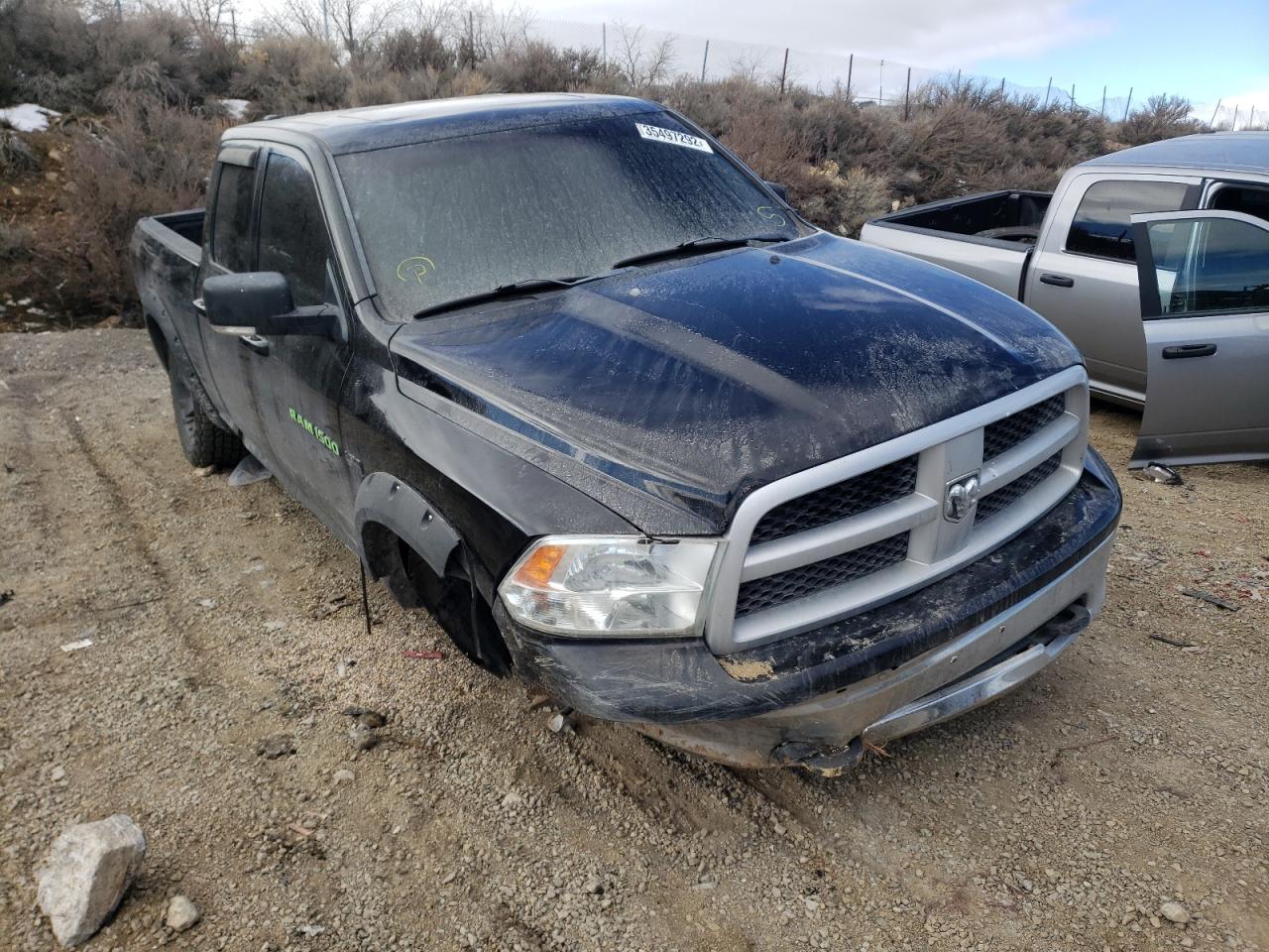 DODGE RAM 1500 L 2012 with VIN 1C6RD7JTXCS172985 - Photo from auction