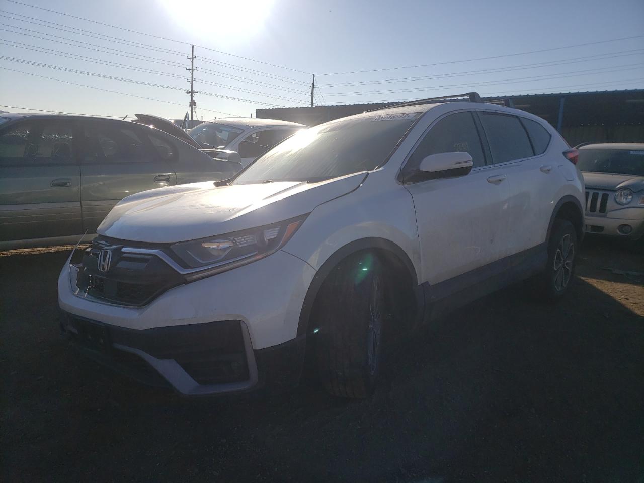 Photo 2 from auction – 2020 HONDA CR-V EX with VIN 7FARW2H5XLE022504