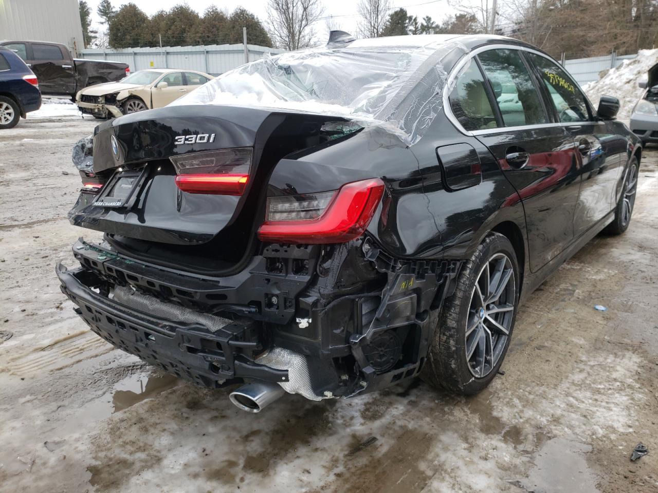 Photo 4 from auction – 2020 BMW 330XI with VIN 3MW5R7J07L8B12997