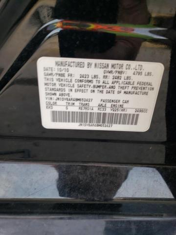 Photo 10 from auction – 2011 INFINITI G25 with VIN JN1DV6AR4BM652427