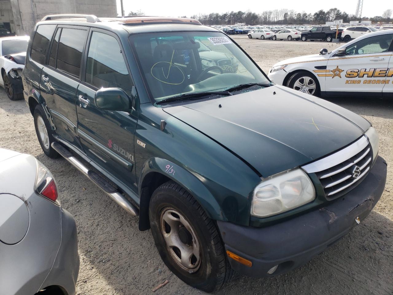 SUZUKI XL7 PLUS 2002 with VIN JS3TX92V524106740 - Photo from auction