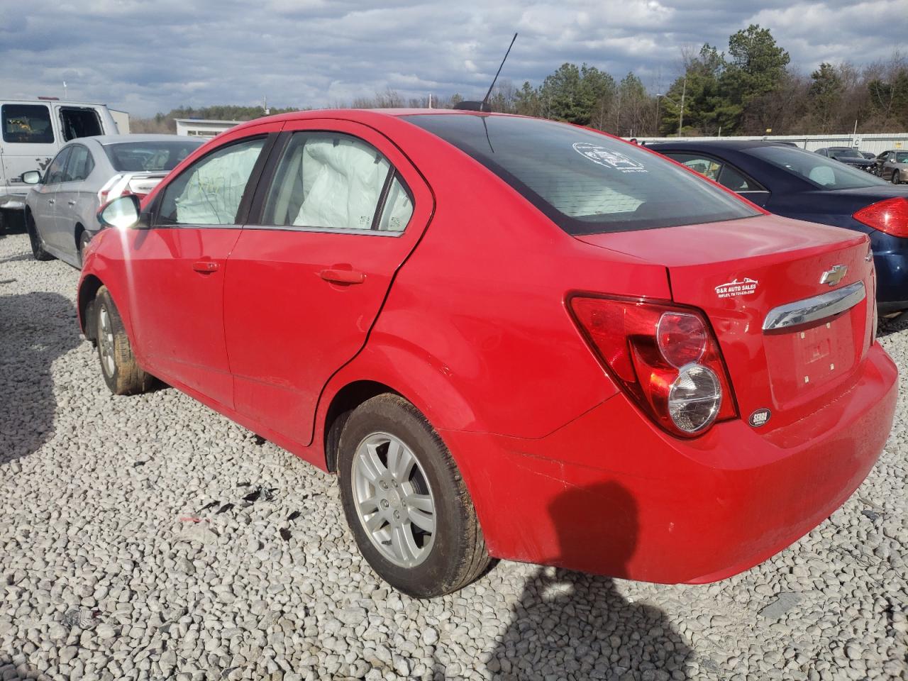 Photo 3 from auction – 2016 CHEVROLET SONIC LT with VIN 1G1JC5SH1G4116153