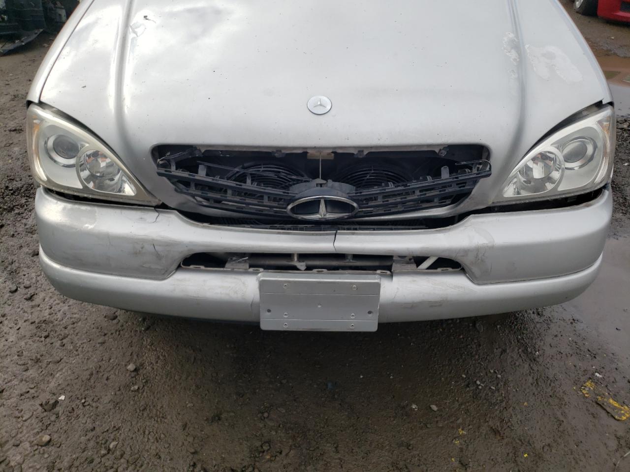 Photo 9 from auction – 2000 MERCEDES-BENZ ML 320 with VIN 4JGAB54E8YA209392