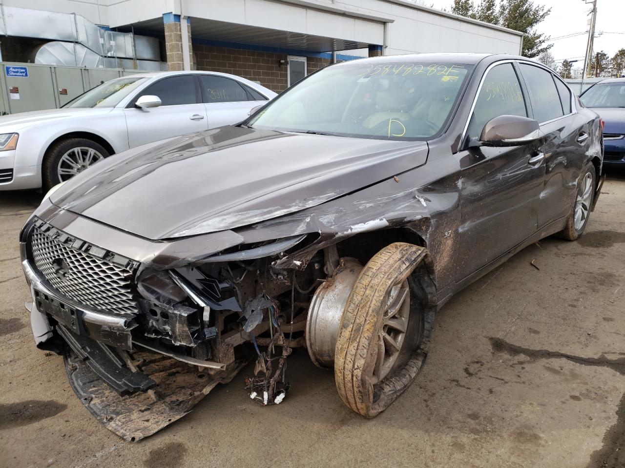 Photo 2 from auction – 2014 INFINITI Q50 BASE with VIN JN1BV7ARXEM695915
