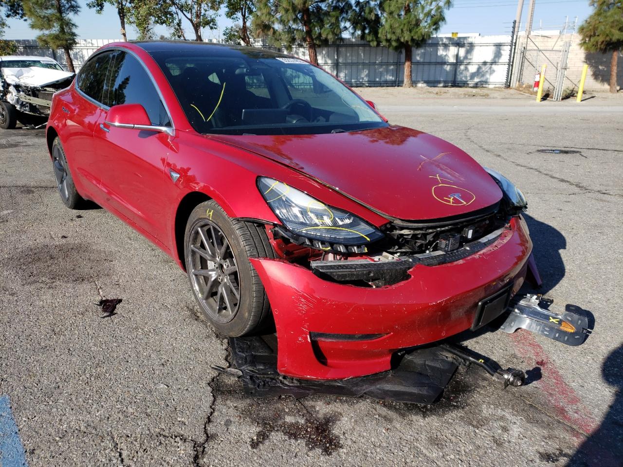 TSMR MODEL S 2018 with VIN 5YJ3E1EA3JF058466 - Photo from auction