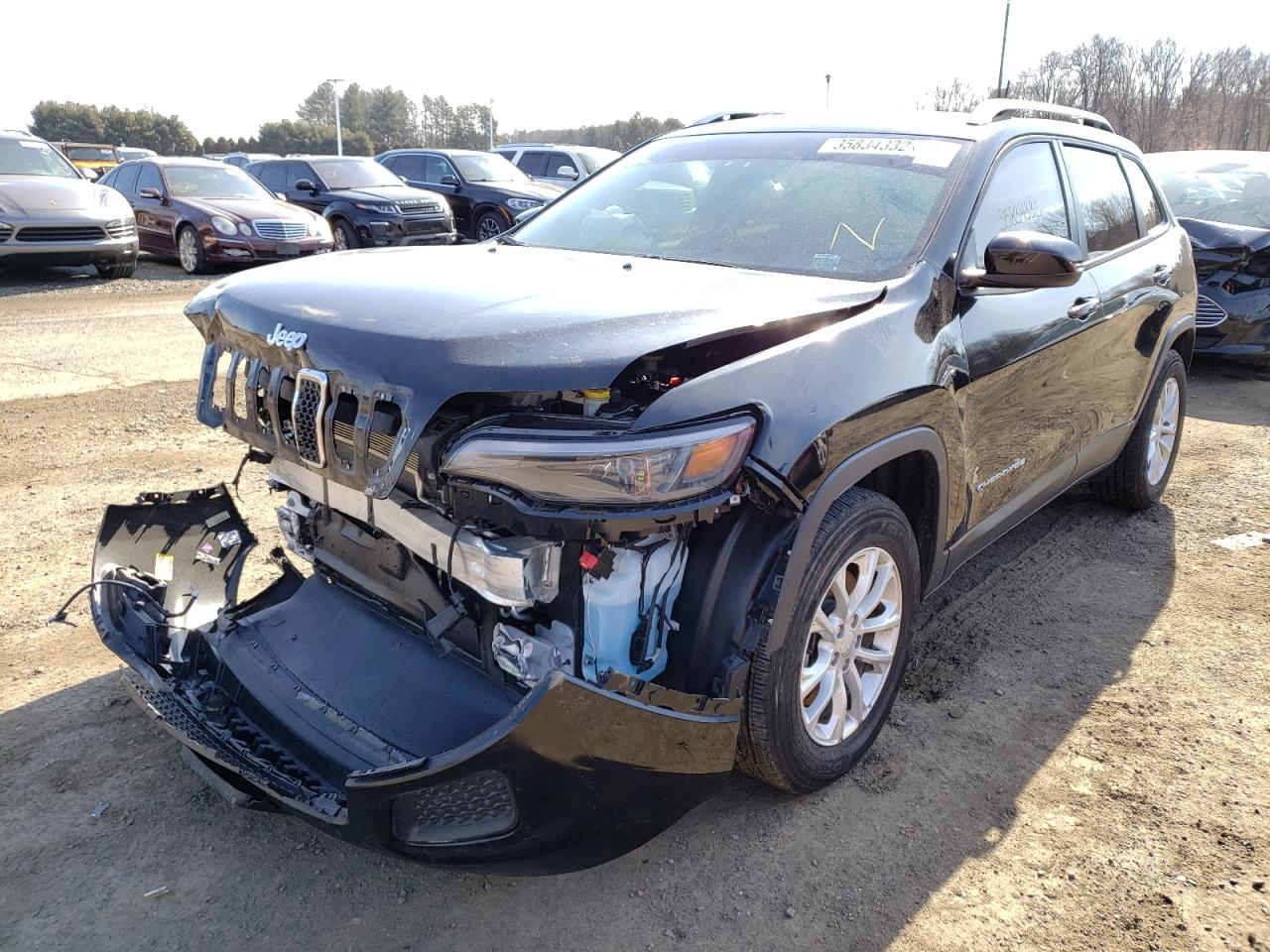 Photo 2 from auction – 2020 JEEP CHEROKEE L with VIN 1C4PJMCB0LD625253