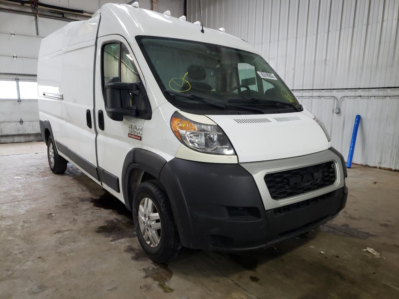 RAM PROMASTER 2019 with VIN 3C6URVHG8KE528585 - Photo from auction