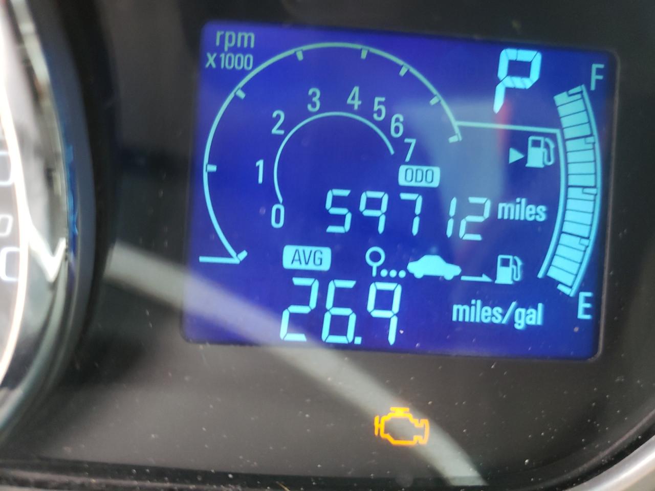 Photo 8 from auction – 2015 CHEVROLET SPARK 1LT with VIN KL8CD6S94FC736925