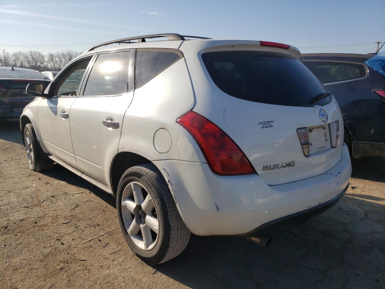 Photo 3 from auction – 2005 NISSAN MURANO SL with VIN JN8AZ08W45W434465