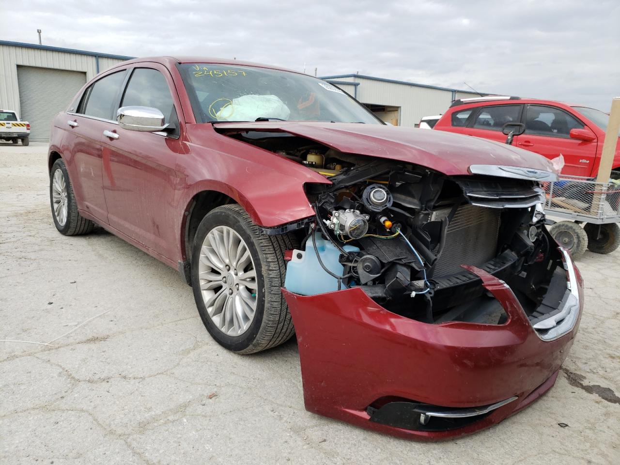 CHRYSLER 200 LIMITE 2012 with VIN 1C3CCBCG0CN245157 - Photo from auction