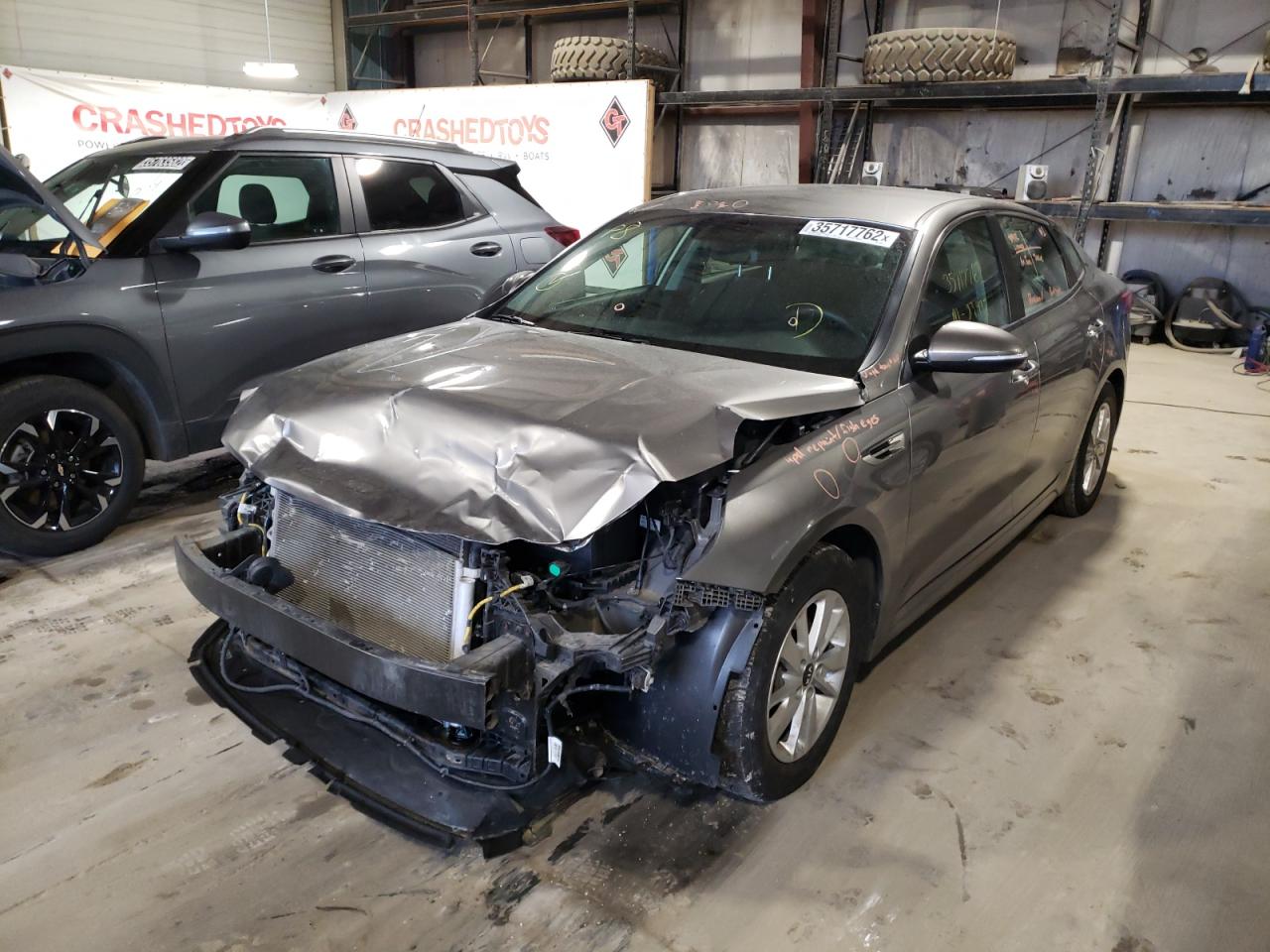 Photo 2 from auction – 2016 KIA OPTIMA LX with VIN 5XXGT4L31GG033083