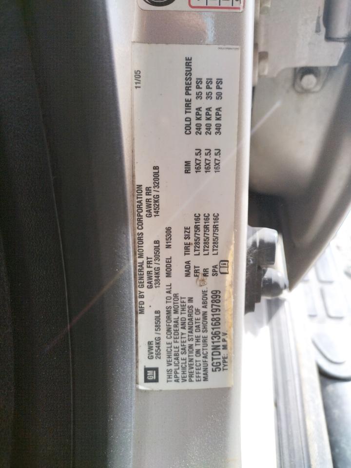 Photo 10 from auction – 2006 HUMMER H3 with VIN 5GTDN136168197899