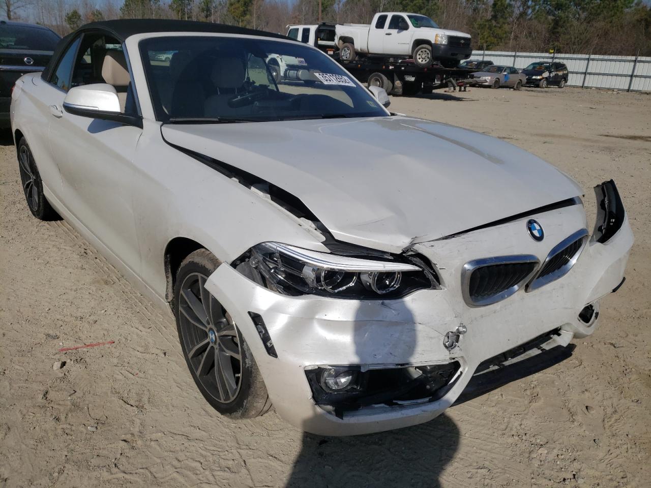 BMW 230I 2018 with VIN WBA2M7C58JVD51627 - Photo from auction
