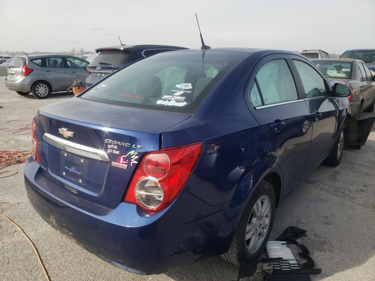 Photo 4 from auction – 2013 CHEVROLET SONIC LT with VIN 1G1JC5SB9D4230456