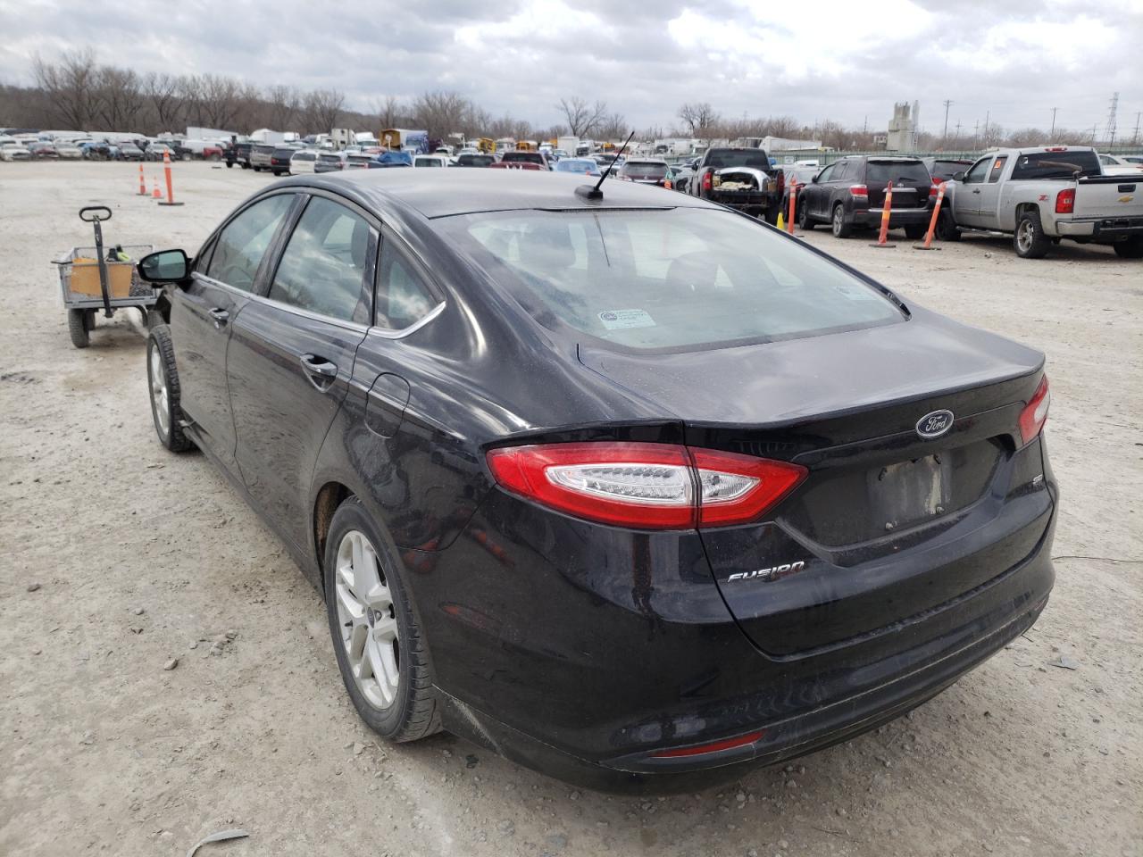 Photo 3 from auction – 2016 FORD FUSION SE with VIN 1FA6P0H71G5132520
