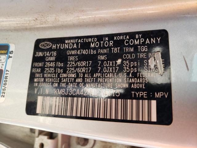 Photo 10 from auction – 2017 HYUNDAI TUCSON LIM with VIN KM8J3CA42HU274315