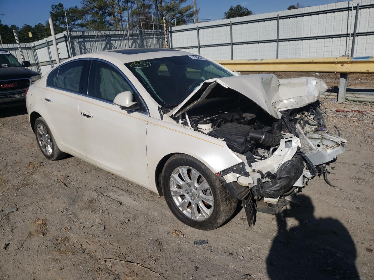 BUICK REGAL PREM 2012 with VIN 2G4GS5EK1C9134117 - Photo from auction