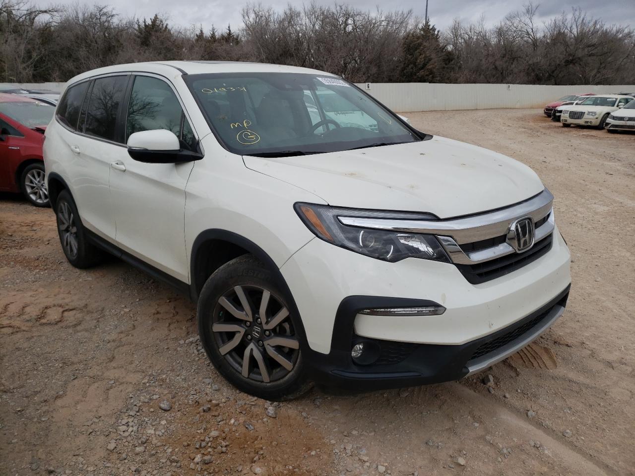 HONDA PILOT EXL 2019 z numerem VIN 5FNYF5H52KB019331 - Zdjęcie z aukcji