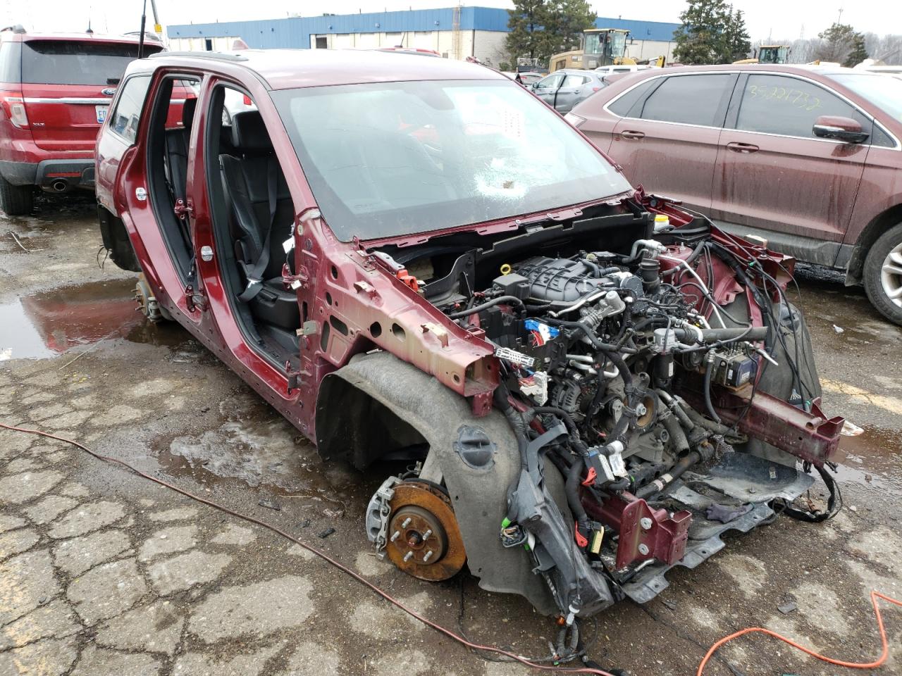 JEEP GRAND CHER 2019 with VIN 1C4RJFAG4KC616451 - Photo from auction