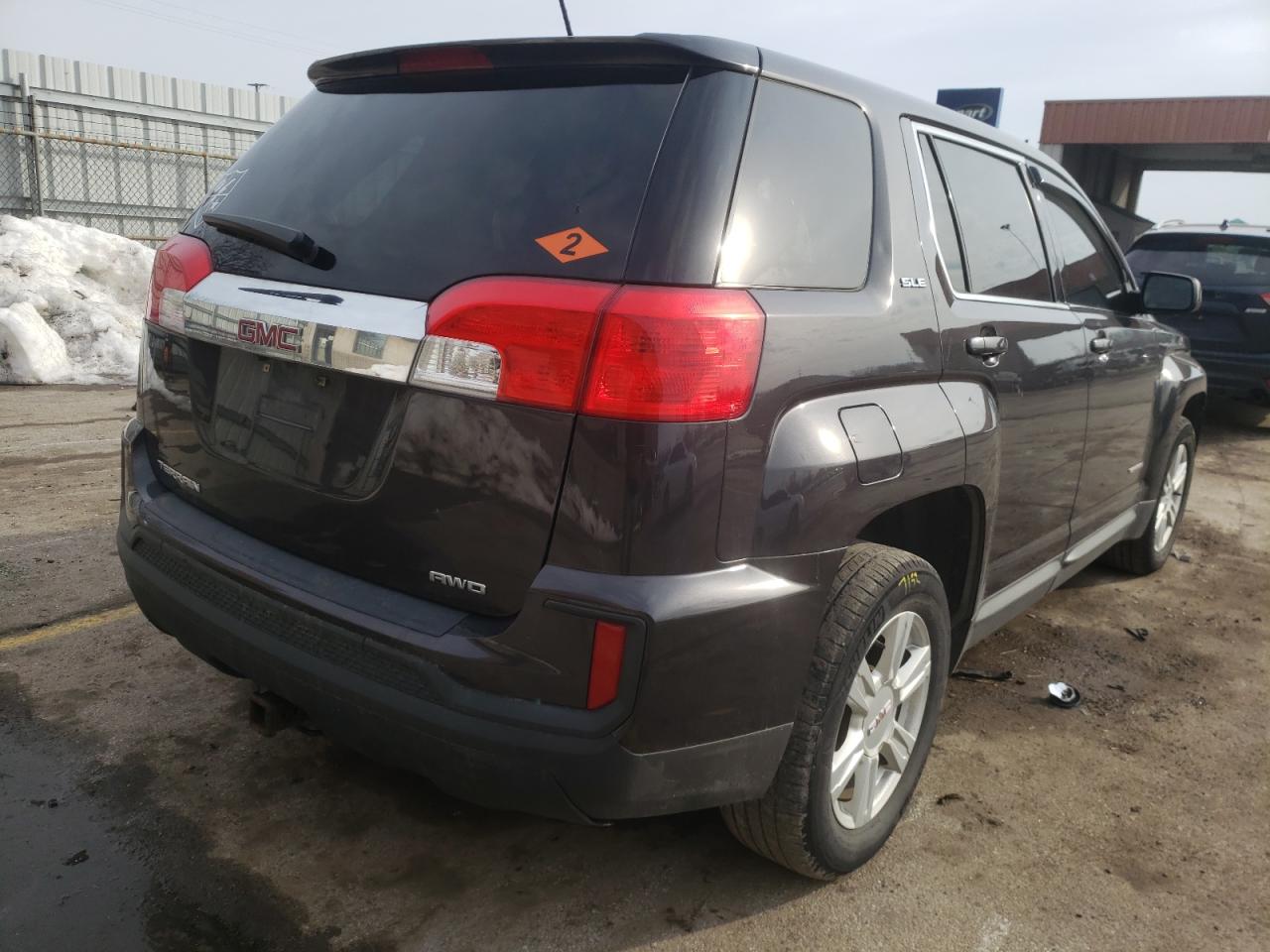 Photo 4 from auction – 2016 GMC TERRAIN SL with VIN 2GKFLSEK0G6293847