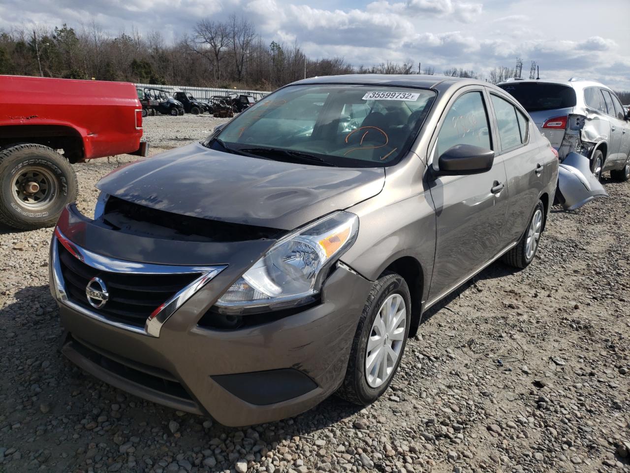 Photo 2 from auction – 2016 NISSAN VERSA S with VIN 3N1CN7AP4GL898539