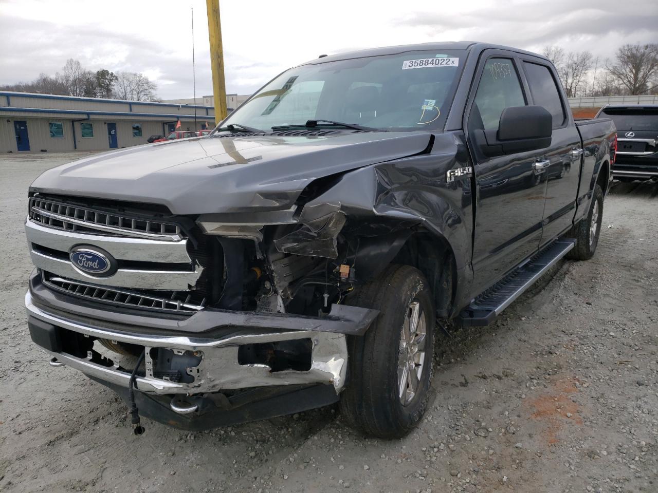 Photo 2 from auction – 2018 FORD F150 SUPER with VIN 1FTFW1E59JFA49067