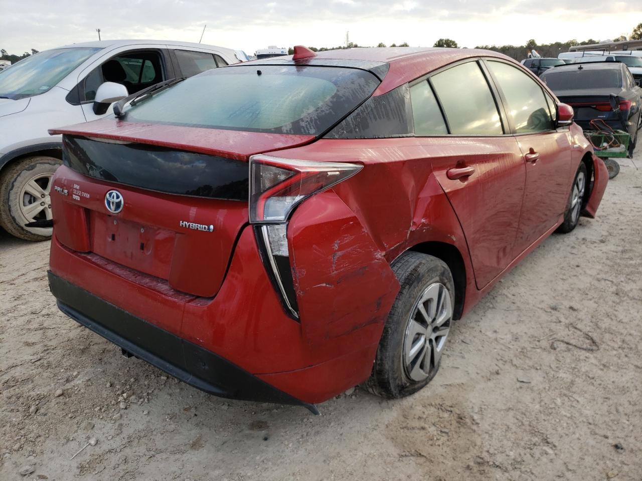 Photo 4 from auction – 2016 TOYOTA PRIUS with VIN JTDKARFU7G3522282
