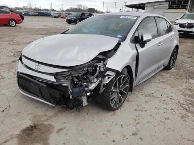 Photo 2 from auction – 2021 TOYOTA COROLLA SE with VIN JTDS4MCE1MJ075754