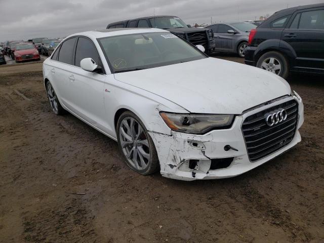 AUDI A6 PREMIUM 2014 with VIN WAUFGAFC5EN031457 - Photo from auction