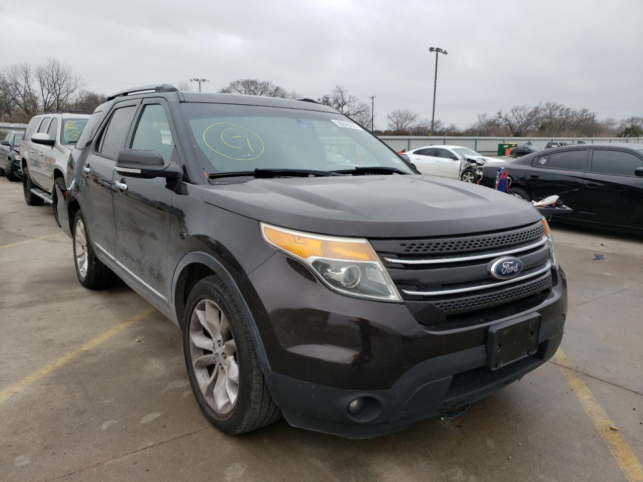 FORD EXPLORER L 2013 with VIN 1FM5K7F86DGB93124 - Photo from auction