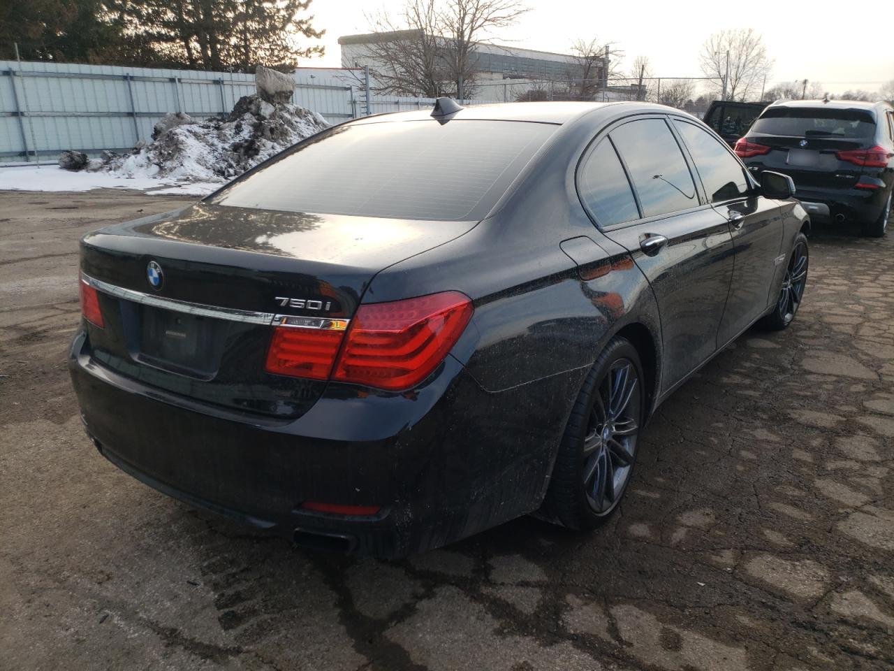 Photo 4 from auction – 2009 BMW 750 I with VIN WBAKA83579CY34884