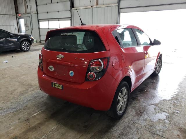 Photo 4 from auction – 2012 CHEVROLET SONIC LT with VIN 1G1JC6SH1C4106867