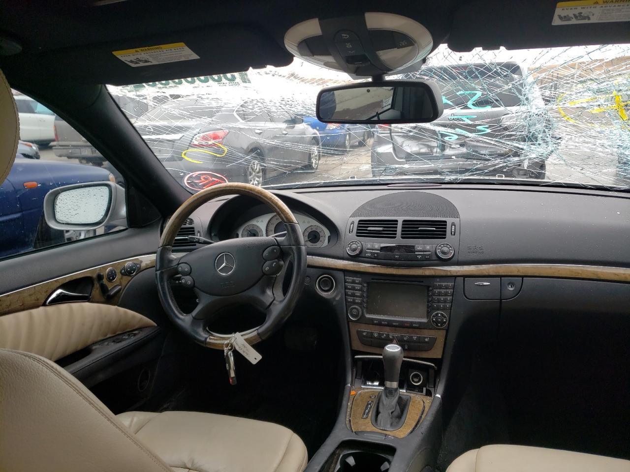 Photo 9 from auction – 2007 MERCEDES-BENZ E 350 4MAT with VIN WDBUF87X77X217580