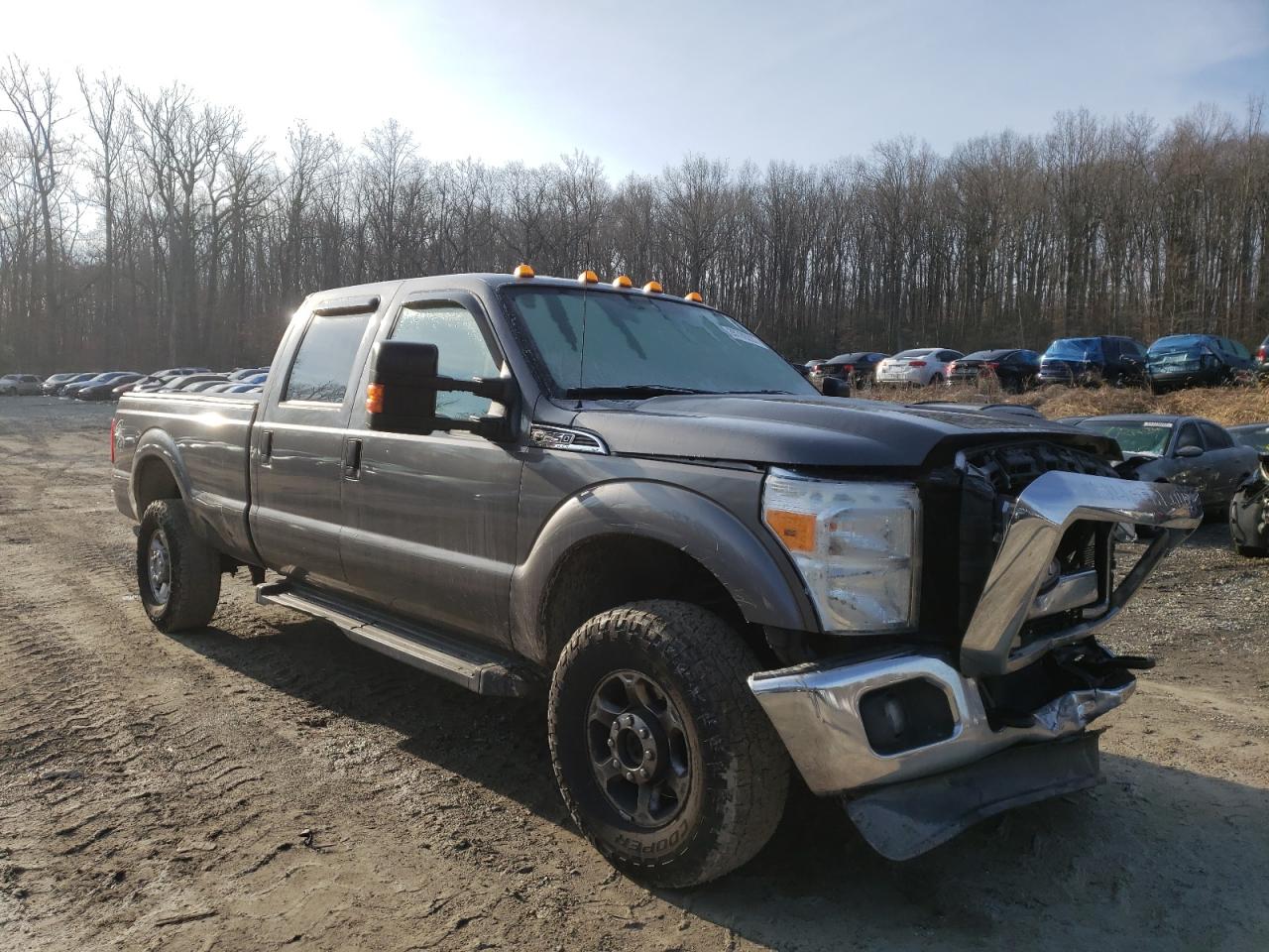 FORD F250 SUPER 2013 with VIN 1FT7W2B60DEB27673 - Photo from auction