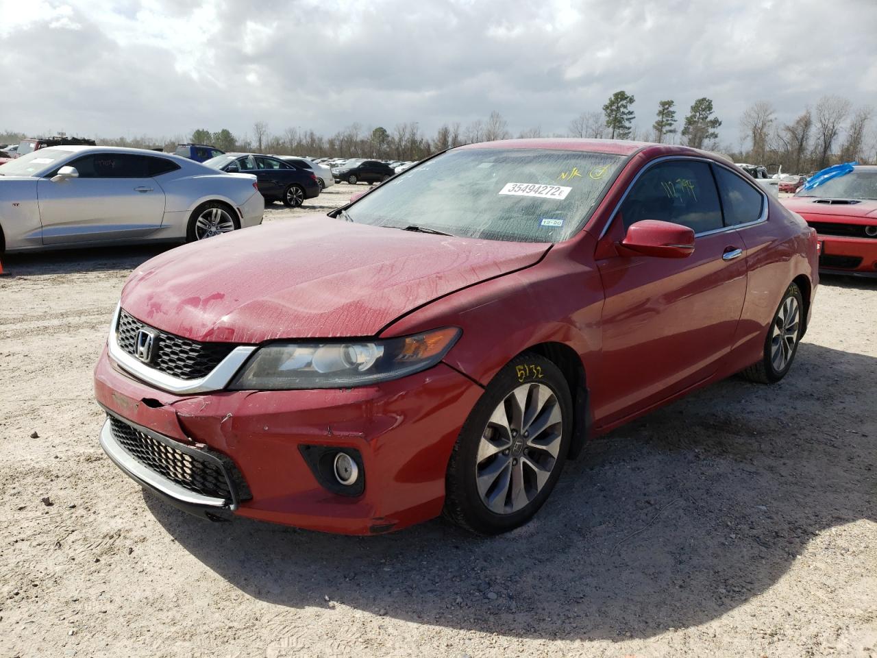 Photo 2 from auction – 2014 HONDA ACCORD EXL with VIN 1HGCT1B82EA006009