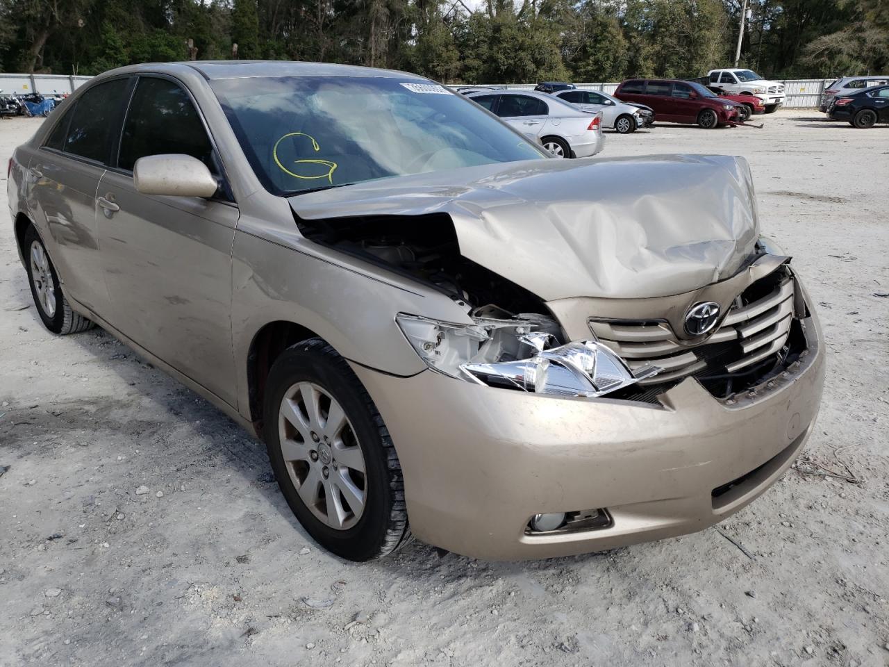 TOYOTA CAMRY CE 2007 with VIN 4T1BE46K17U614192 - Photo from auction