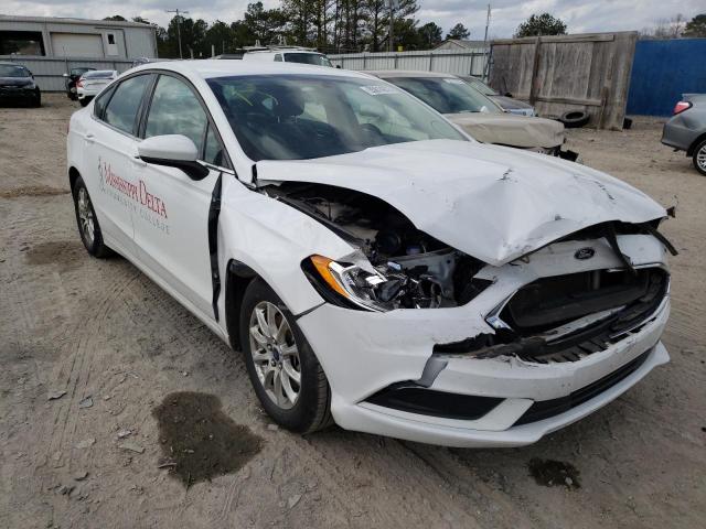 FORD FUSION S 2017 with VIN 3FA6P0G71HR236408 - Photo from auction
