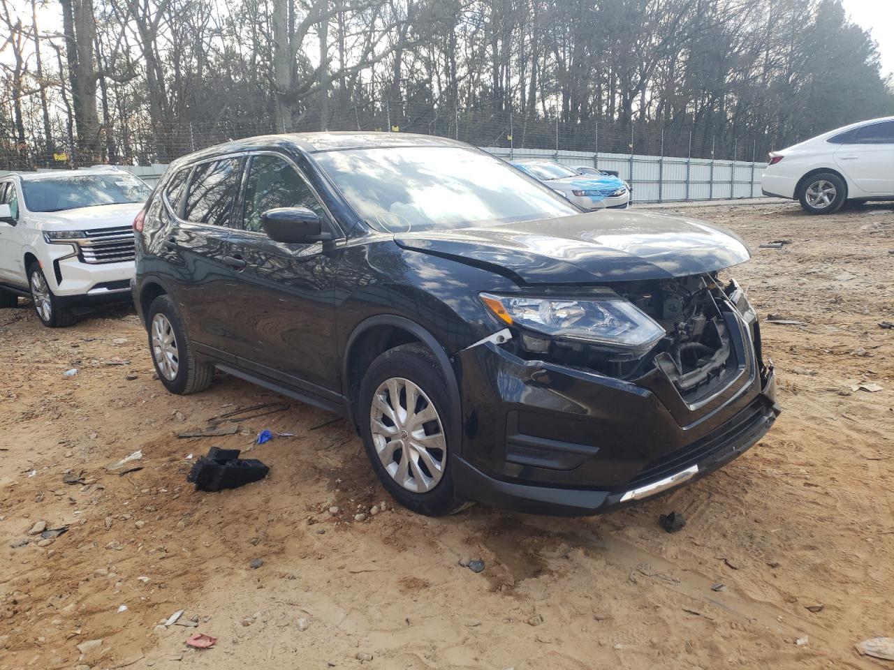 NISSAN ROGUE S 2018 with VIN 5N1AT2MV2JC771455 - Photo from auction