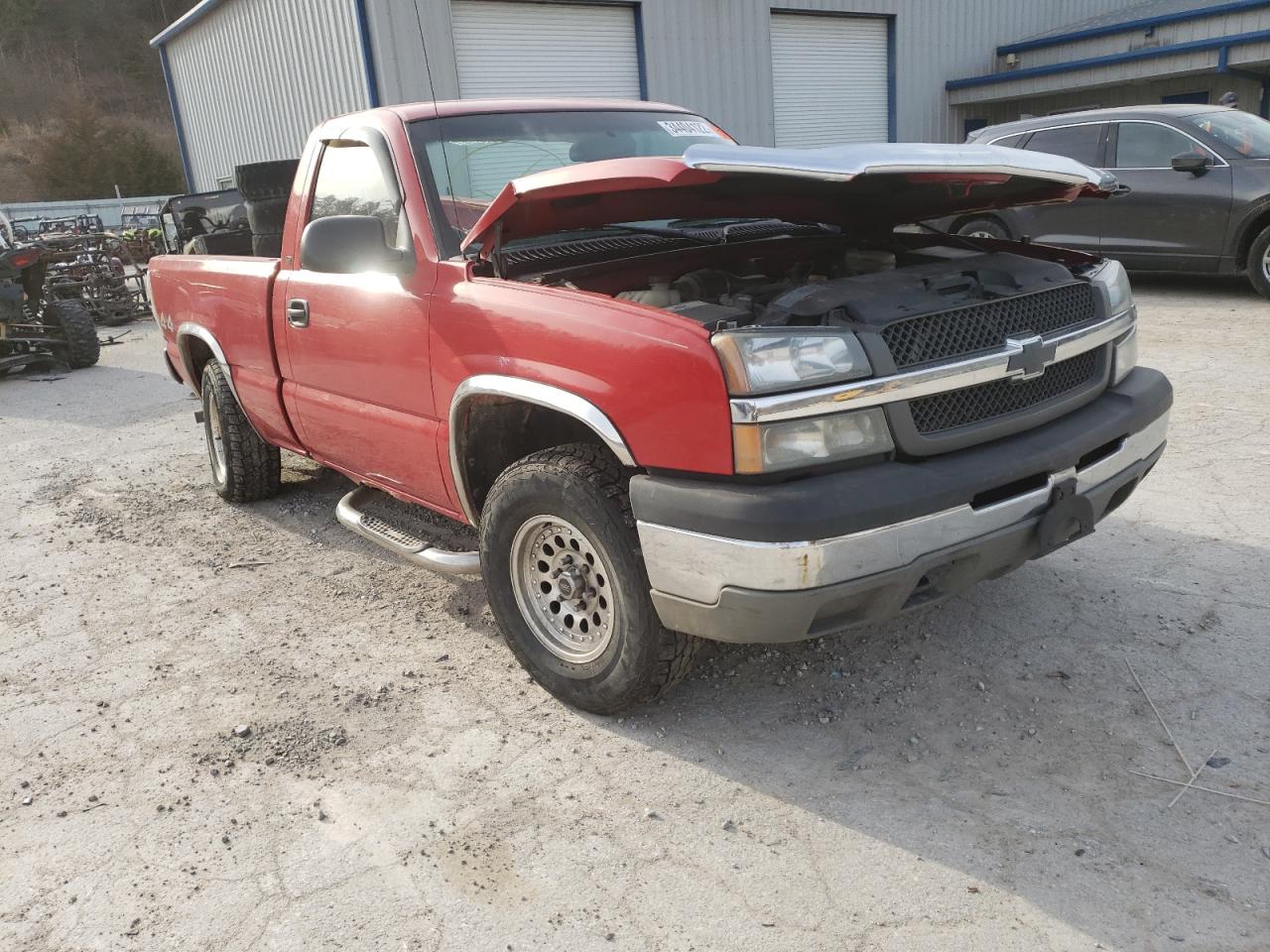 CHEVROLET SILVERADO 2003 with VIN 1GCEK14X23Z183270 - Photo from auction