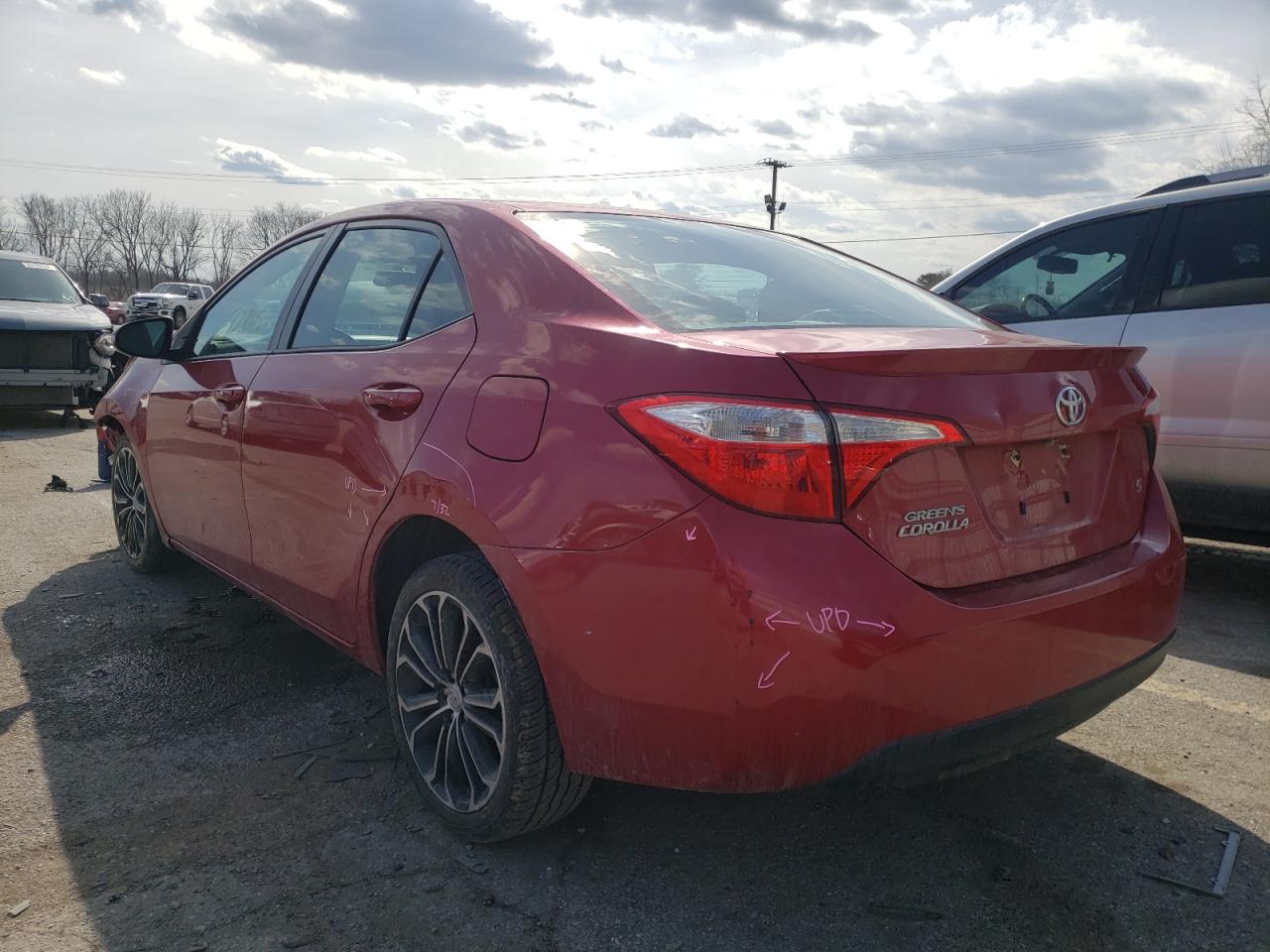 Photo 3 from auction – 2014 TOYOTA COROLLA L with VIN 2T1BURHE6EC185993