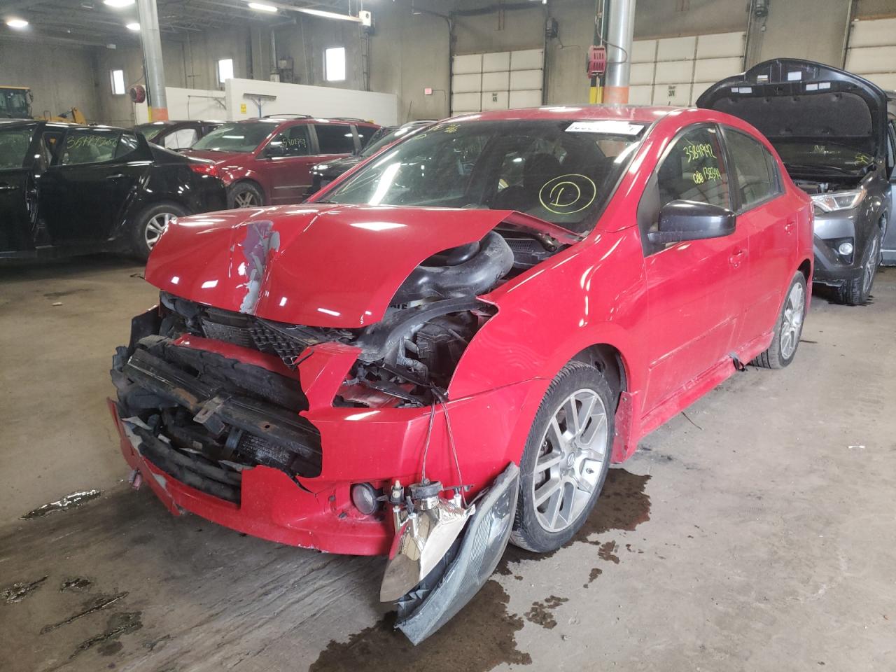 Photo 2 from auction – 2009 NISSAN SENTRA SE with VIN 3N1BB61E99L681259